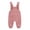Pink, variant on ShomPort Babys Knit Overalls Sleeveless Jumpsuit Stretchy Warm Solid Color Sweater Bodysuit 3-36 Months