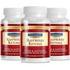 Raspberry Ketone Premium: 100% Pure Raspberry Ketones - 500mgs - 180 Capsules - 3 Month Supply - Quick Fat Burner