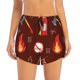 thumbnail image 2 of Balery Fire Extinguisher Pantalones cortos deportivos para mujer con forro y dos bolsillos, elásticos, para entrenamiento, gimnasio, yoga-Medium, 2 of 7