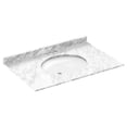 thumbnail image 2 of LessCare Cara White 37'' Single Bathroom Vanity Top, 2 of 2
