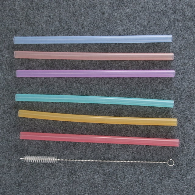 Portable High Temperature Resistant Straw, Silicone Straw, High Strength For Office Home