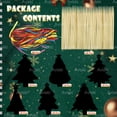 thumbnail image 3 of Art Craft Kit Aviski, papel para rascar con forma de árbol de Navidad, 96 unidades, 3 of 7