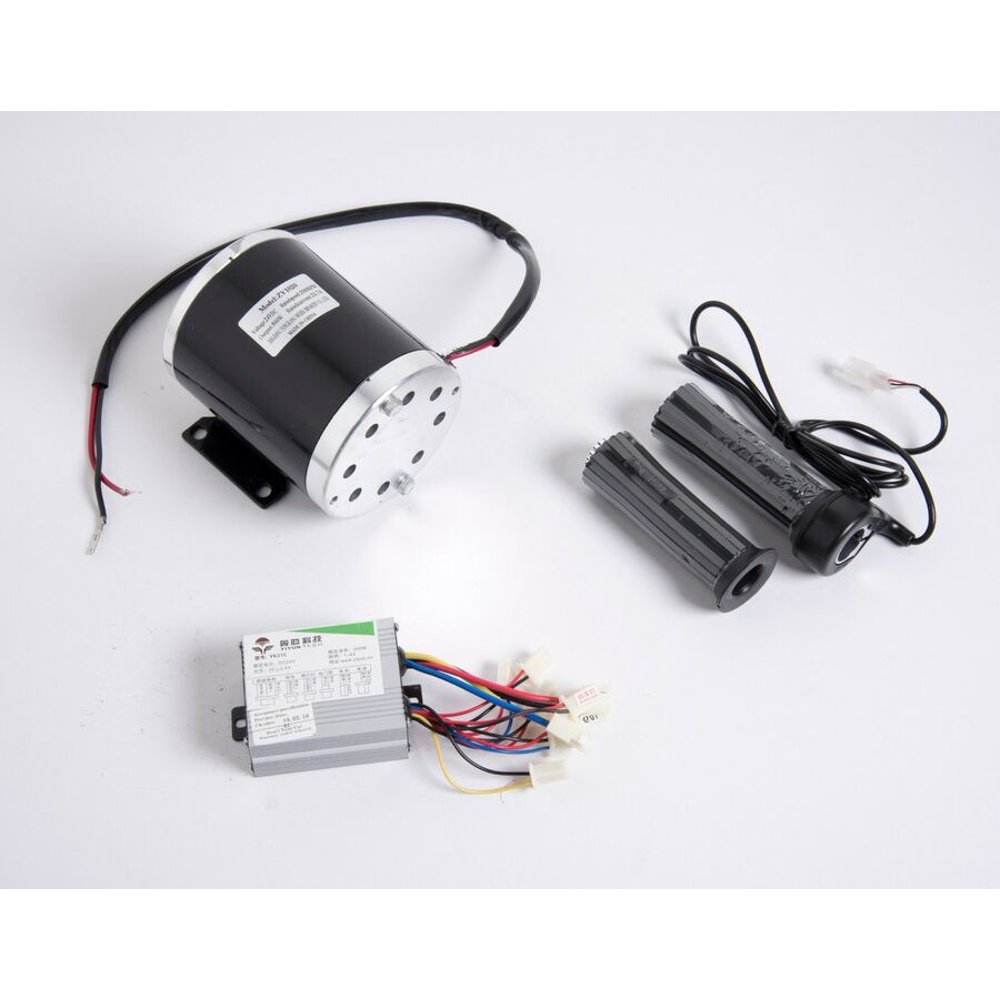 500W 24V electric scooter motor kit w Base+T8F Spkt+Control box+Twist Throttle