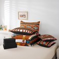 thumbnail image 4 of Western Full Bedding Sets With Sheets Bull Skull Bed In A Bag 7 Piece Comforter Set Boho Aztec Bedding Set For Kids Adults Bohemian Exotic Bed Set Reversible, 4 of 5