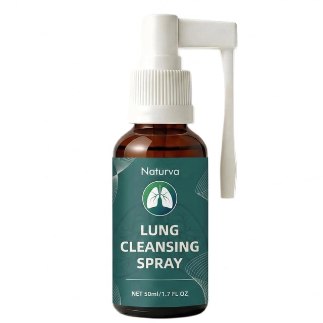 Spray herbal para limpieza pulmonar Naturva con caléndula 50 ml