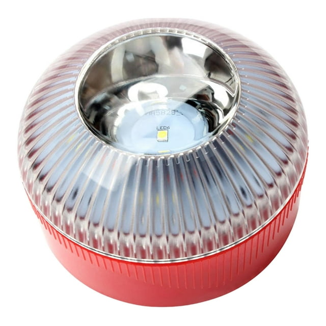 Balizas LED Luz parpadeante Luz de emergencia Accesorio de repuesto multifuncional Rojo