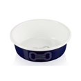 thumbnail image 3 of Cuenco para perros Le Creuset esmaltado sobre acero, tamaño grande, 1,4 L, azul oscuro, 3 of 6