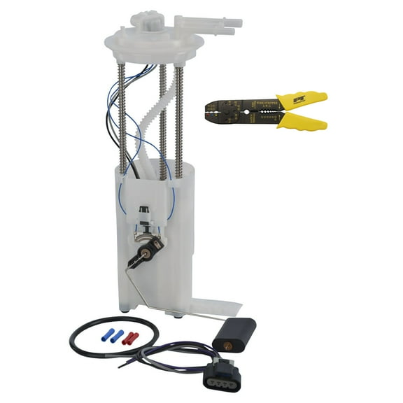 TRQ Fuel Gas Pump Module & Sending Unit w/Crimping Tool for GMC Chevrolet Van FPA86497