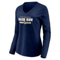 thumbnail image 2 of Women's Navy George Washington University Team Strong Long Sleeve T-Shirt, 2 of 3