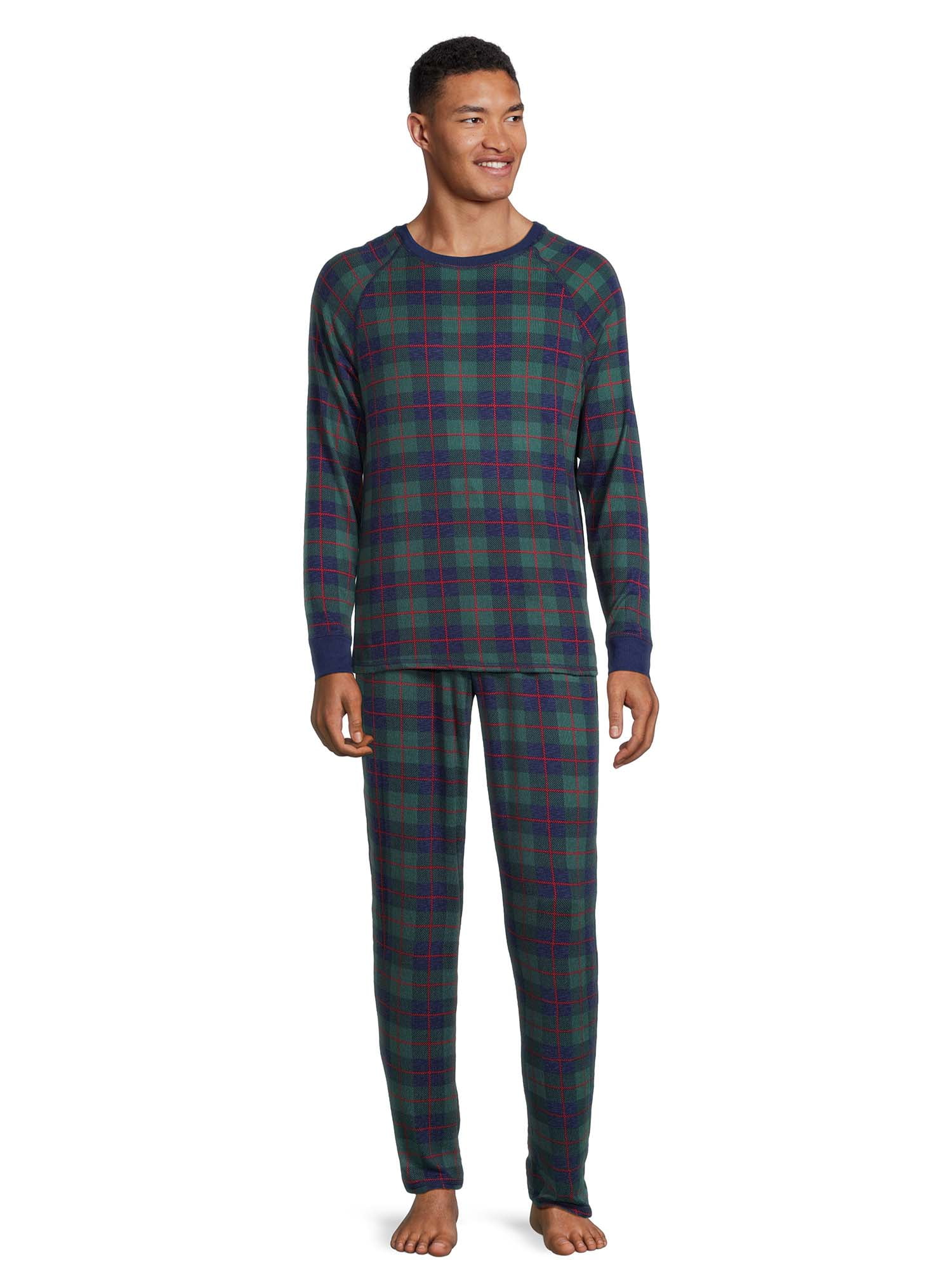 Ande Men s Whisperluxe Top and Pants Sleep Set 2 Piece Sizes S