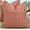 Rust Brown, variant on Modern Cotton Pillow Covers 20 x20 inches Terracotta / Woven Loom Stripe Pattern Contemporary Luxury Cushion Covers Burnt Orange / Simple Throw Pillow Cases For Living Room Sofa, Couch, Bed, Set of 2