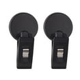 thumbnail image 1 of 2Set Black ABS T-Shape Multi-Function Ticket Folder Change Holder for Car, 1 of 8