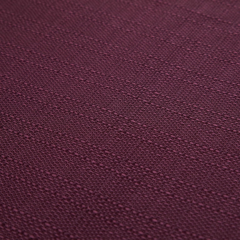 Mainstays Southport Curtain Panel Pair, Burgundy, 40x63 photo 6