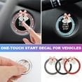 thumbnail image 4 of Car Engine Start Stop Button Decorative Ring Car Ignition Switch Decoration Ring, 4 of 9