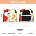 thumbnail image 3 of Pioneer Flower and Butterfly Seat Covers for Dining Room Chairs Set Of 4,Stretch Printed Washable Chair Seat Cover with Elastic Ties and Button,Removable Waterproof Couch Cushion Covers, 3 of 6