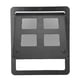 thumbnail image 2 of Pantalla corrediza para puerta de malla para perros y gatos pequeños para mascotas con suministro de solapa magnética, instalación sencilla, color negro grande, 2 of 12