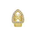 thumbnail image 5 of Unique Bargains 1 Pc Fake Grills Hip Hop Arrow-Shaped Teeth Grillz Gold Tone, 5 of 6