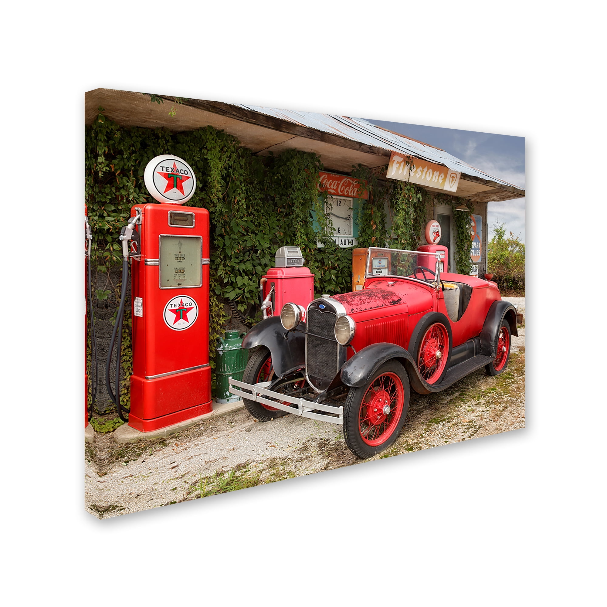 Trademark Fine Art 'Rt 66 Joplin' Canvas Art by Mike Jones Photo