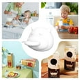 thumbnail image 2 of Protège-biberon en Silicone à Fermeture Rotative Impression 3D en Forme de Vache Housse de Carton de Lait pour Boisson Bébé Maison Randonnée Camping, 2 of 9