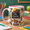 Black, variant on Personalized Teacher Mug, Custom Roofer Trade School Coffee Cup with Name Gift