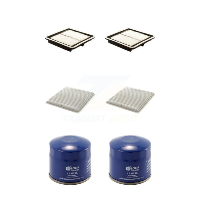 PUR 2x Air + 2x Cabin + 2x Engine Oil Filter (6 Total) Kit for Car Subaru Legacy Outback Tribeca KFM-100808