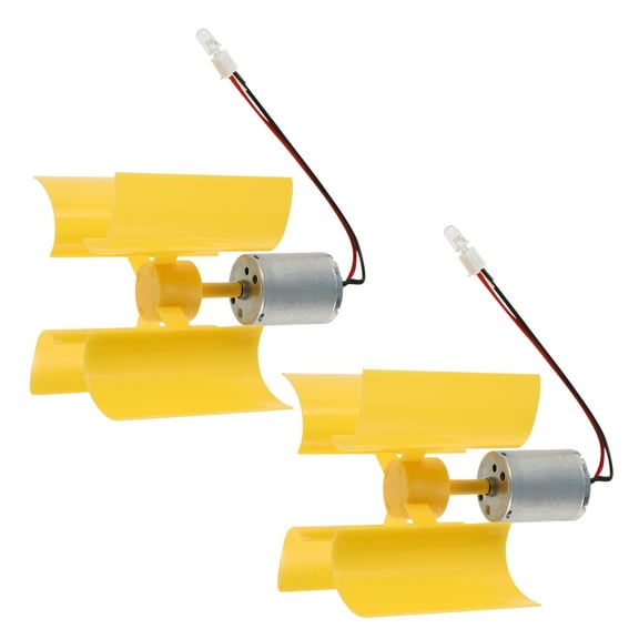 2 Pcs Wind Turbines Small Generators Portable Portable Generators Wind Energy Generator Outdoor Generator Accessories