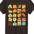 thumbnail image 2 of Instant Message - Japanese Snacks Oversized - Men's Short Sleeve Graphic T-Shirt, 2 of 5