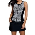 thumbnail image 1 of Maillot de Bain Femme Blanc Slim Your Figure à Imprimé Floue Accent Pyjama, 1 of 4