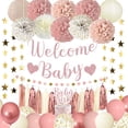 thumbnail image 1 of Decoraciones para baby shower Amandir Dusty Pink Girl +suministros, 1 of 7