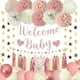 thumbnail image 1 of Decoraciones para baby shower Amandir Dusty Pink Girl +suministros, 1 of 7