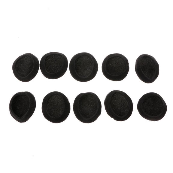 10Pcs 50mm Soft Sponge Headband Headphone Pad Cushion Headset Cover Replacement