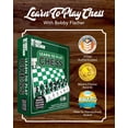thumbnail image 2 of Juego de mesa de ajedrez Bobby Fischer Aprende a jugar con dados, 2 of 9