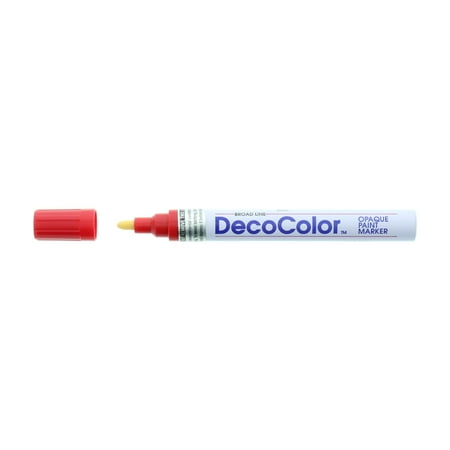 Uchida DecoColor Paint Marker, Broad, Red