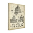 thumbnail image 2 of Trademark Fine Art 'Vintage Architects Plan II' Canvas Art by Vision Studio, 2 of 4