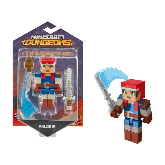 Minecraft Dungeons 3.25" Valorie Action Figure with Moveable Joints