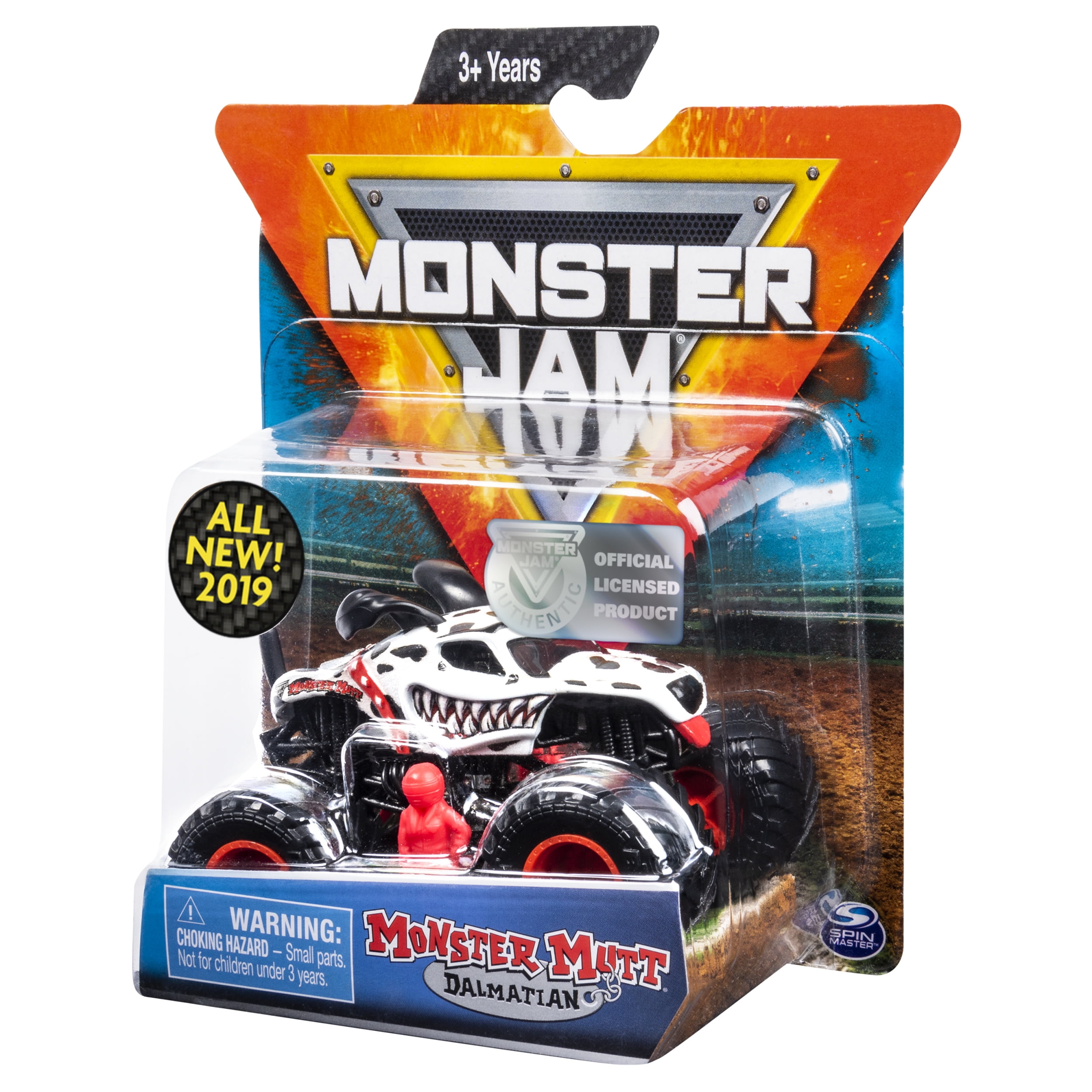 Dalmatian monster sales truck toy