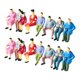 thumbnail image 2 of 14 figuras pintadas a mano, muñecos, figuras de personas en miniatura, modelos realistas para Escala 1:42, 2 of 9