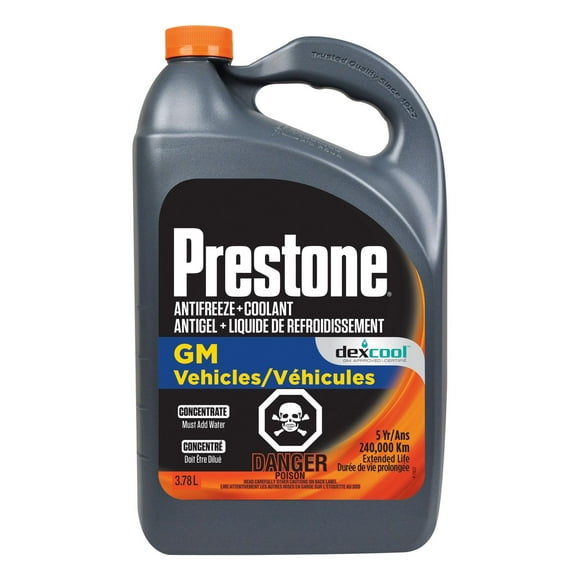 Prestone® DexCool® Antifreeze Coolant, 3.78 L