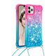 thumbnail image 2 of Funda para iPhone 11 PRO Brillantina Líquida Divertida Reluciente y con Cristales en Movimiento Cuerpo Cruzado con Cordón Ajustable, 2 of 5