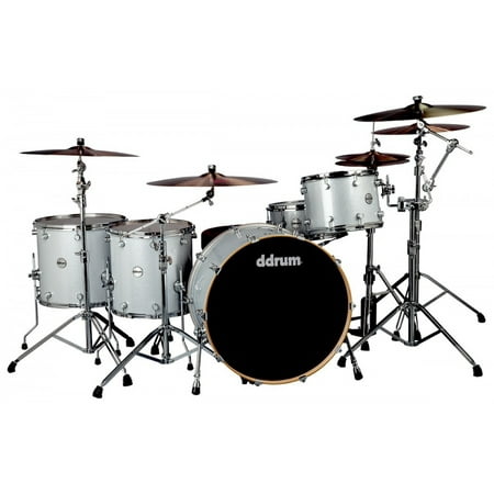 ddrum Reflex Bombardier Kit Silver Sparkle