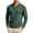 Green, variant on Mens Classic Band Collar Sweatshirts Long Sleeve Thermal Casual Pullover Tops Stylish Soft Johnny Neck Comfortable Versatile Sweaters
