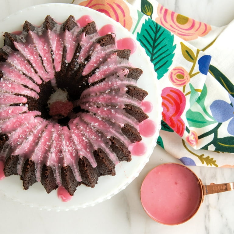 Nordic Ware Mini Non Stick Brilliance Bundt Cake Baking Pan 5 Cup Capacity Walmart