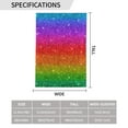 thumbnail image 3 of Easygdp Rainbow Glitter Garden Flag Yard Flag Welcome Flag, Double-Sided, Weather Resistant for Outdoor Decor - 28"x40", 3 of 9