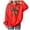 Red-VLn71, variant on RFQWOVSR Girls Butterfly Print Hoodie Lightweight Fleece Long Sleeve Pullover Cute Top 8-10Years
