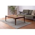 thumbnail image 4 of Kotatsu Heater Table, W30 x D30 x H15 Inches, Natural Walnut and Rubber Wood Table Material, Home and Living, Square Shape Table Top with Walnut Brown Color, 4 of 33