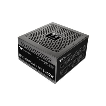 Thermaltake Toughpower PF3 1050W 80  Platinum ATX 3.0 (PCI-E 5.0 600W 12VHPWR Connector included) Full Modular SLI/Crossfire Ready Power Supply, PS-TPD-1050FNFAPU-L