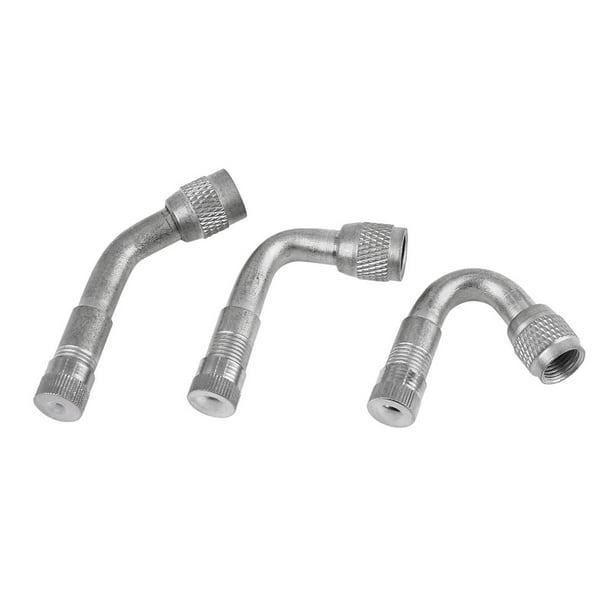 3Pcs Adaptador De Latón De 45 90 135 Grados Extensión De Válvula De Rueda Neumático