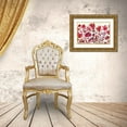 thumbnail image 3 of Naskrent, Delores 24x17 Gold Ornate Wood Framed with Double Matting Museum Art Print Titled - Ruby Rapture, 3 of 4