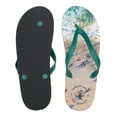 thumbnail image 3 of Hammer Anvil Mens Flip Flops Casual Thong Summer Sandals Comfortable Beach Shoes, 3 of 4