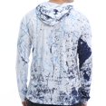 thumbnail image 2 of Sudadera con capucha con protección solar WELIGU UPF 50+ para hombre, color blanco L, 2 of 6